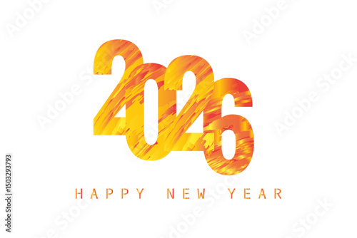 happy new year 2026 vector with the latest and best images and colors