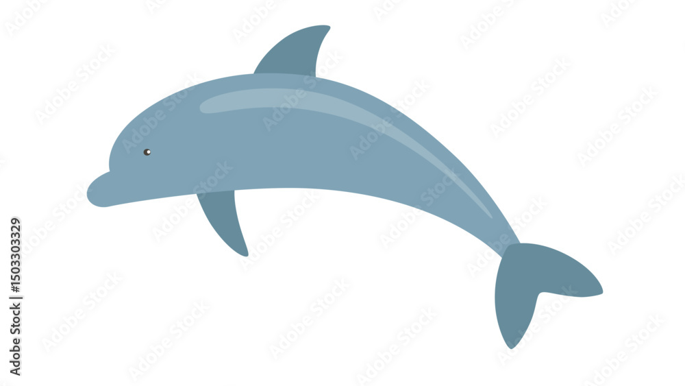 Obraz premium dolphin vector illustration