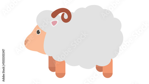 funny cartoon sheep
