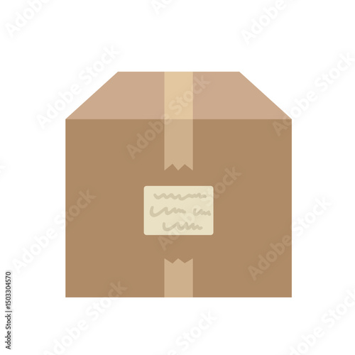 cardboard box vector