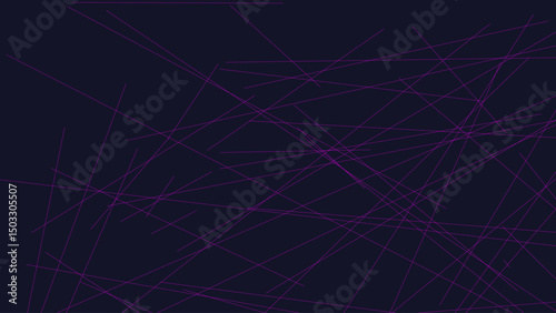 Abstract Dark Background with Intersecting Purple Lines: A Study in Contrast and Texture