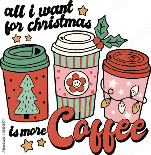 "Coffee Quote T-Shirt Design – But First Coffee with Mug Illustration"