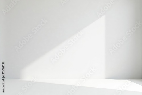 Pure white backdrop, pristine surface, elegant simplicity, clean background, tone, empty