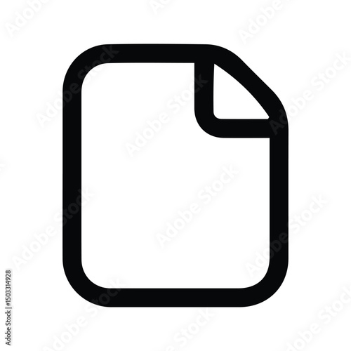 Files Icon. Document Vector Illustration.