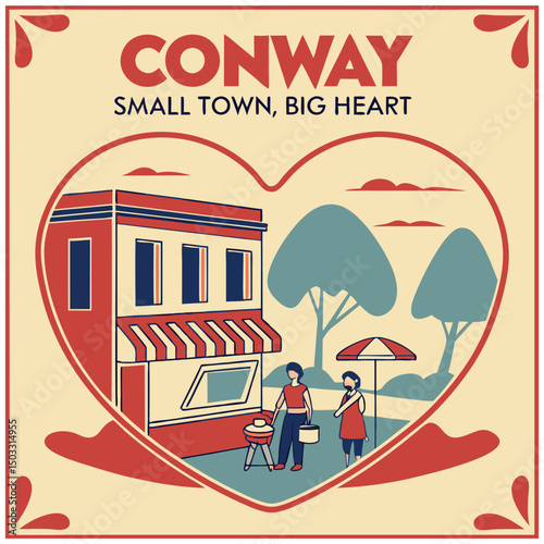 Conway Arkansas Small Town, Big Heart