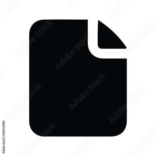 Files Icon. Document Vector Illustration.