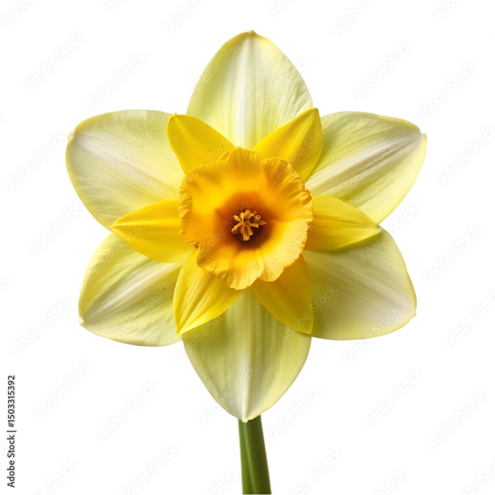 Fototapeta premium Yellow Daffodil Flower Image