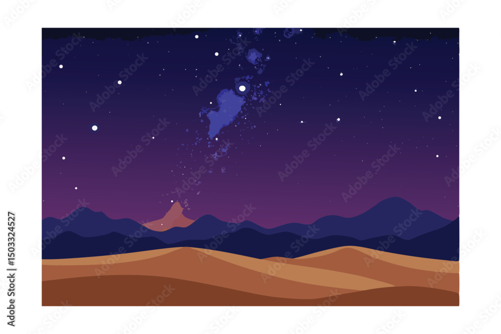 Obraz premium night sky with stars