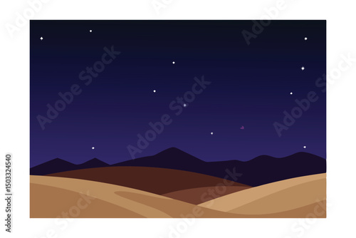 night sky with stars