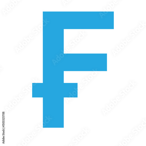 blue number 1