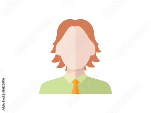 vector illustration of a woman