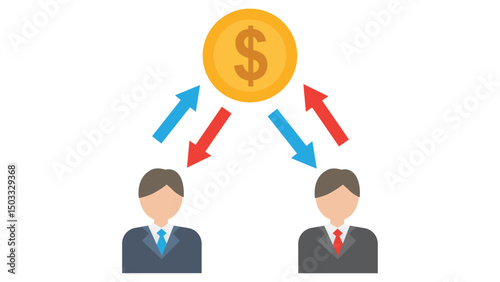 business man and woman