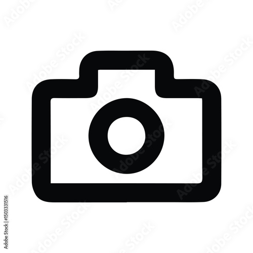 Camera Icon. Snap Camera Illustration, Taking Photo Symbol For Social Media Apps.