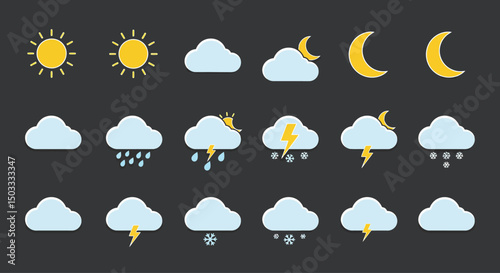 weather icon set