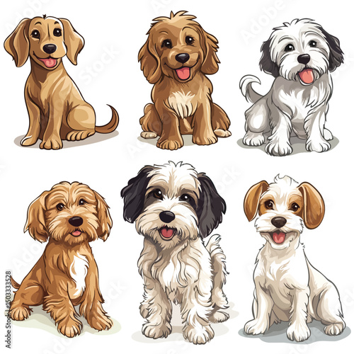 dogs clip art