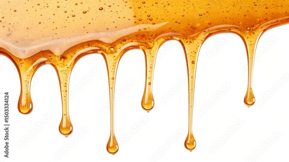 Golden Honey Dripping Texture, Sweet Liquid Flow, Honey Background honey, viscous liquid Golden Honey Dripping Texture, Sweet Liquid Flow, Honey Background honey, viscous liquid