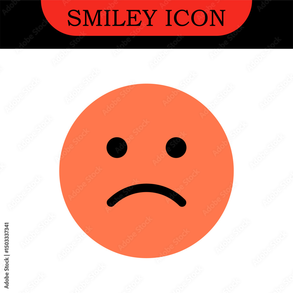 Fototapeta premium Feedback emoji icons vector. good and bad emoticon signs - Happy and Sad reaction. 6 Color faces, Smiley rating icon set , happy, neutral, sad, emojis. Vector illustration