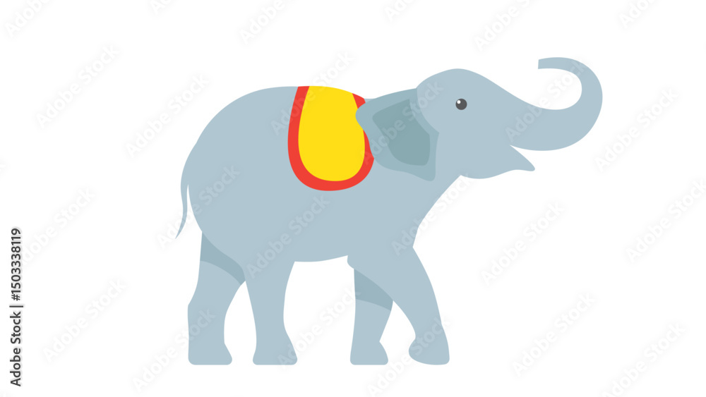 Obraz premium circus_elephant