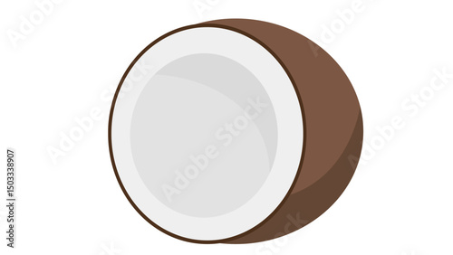 coconut illustration