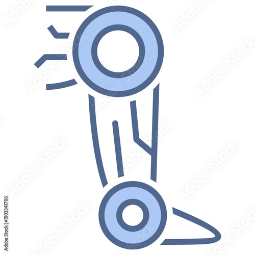 Prosthesis Blue Icon