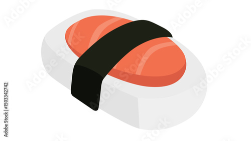 traffic cone on white background