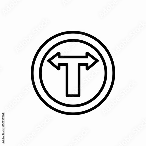 Road repair tools icon vector sign