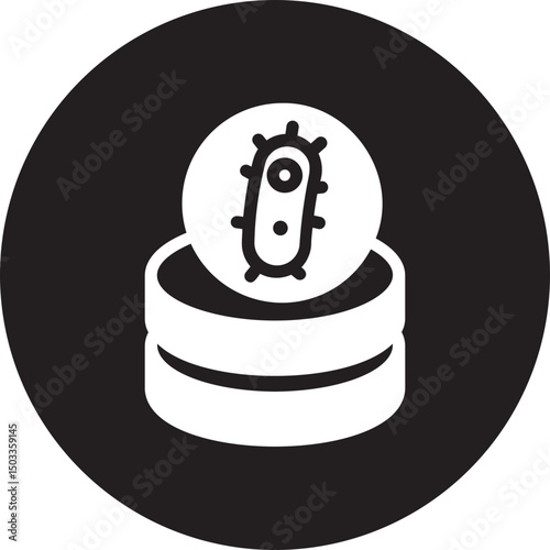 malware glyph icon