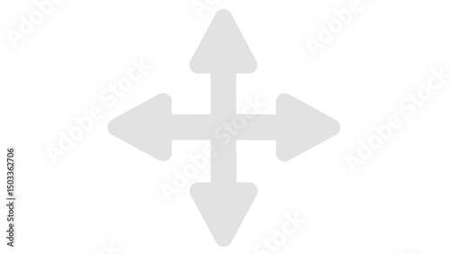 wooden cross isolated on white