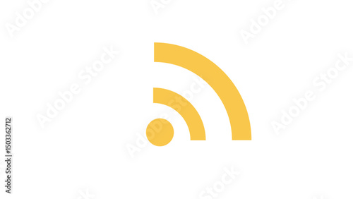 3d rss symbol