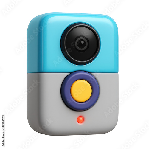 Cute and Compact Action Camera Design Free Download Cute and Compact Action Camera Design - GFXLoad