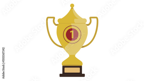 gold trophy cup