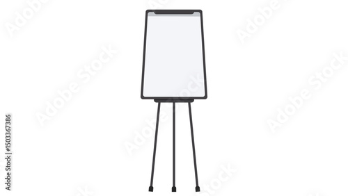 green board isolated on white