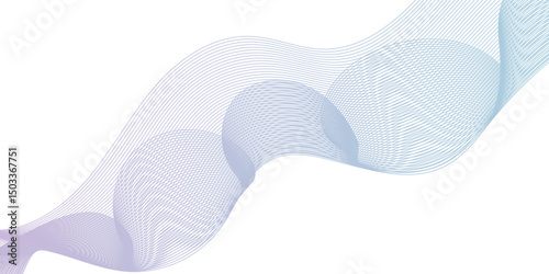 Speed lines connection vector background. Flowing futuristic dynamic motion technology. Wave curve of a smoky flow movement abstract background.
