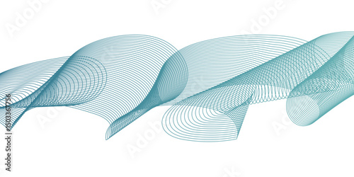 Speed lines connection vector background. Flowing futuristic dynamic motion technology. Wave curve of a smoky flow movement abstract background.