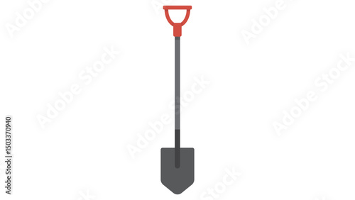 shovel isolated on white