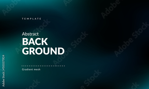Abstract liquid background. Gradient mesh. Effect blend dark color. Blurred fluid colorful mix. Modern design template for web cover, ad banner, social media, header, presentation. Vector image EPS