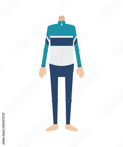 mannequin with a measuring tape