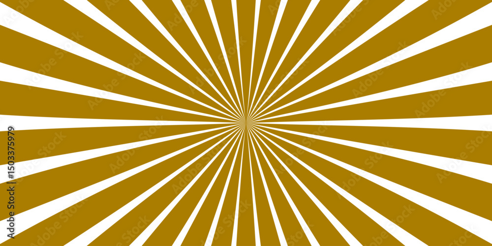 Obraz premium Abstract gold and white sunburst background design for graphic design projects