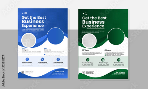 Corporate business flyer  flyer template for company promotion