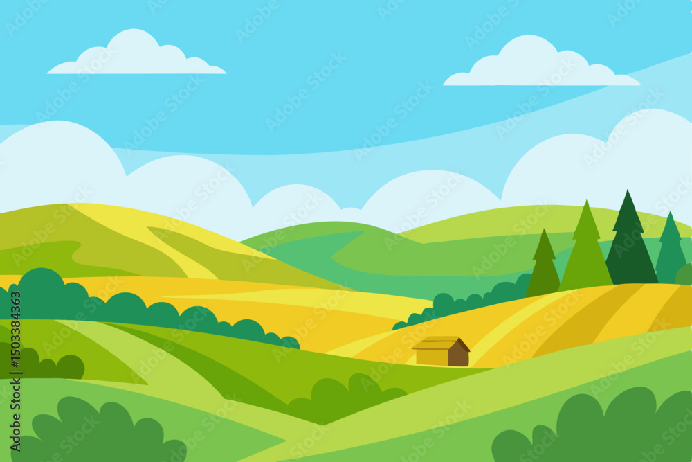 landscape with mountains and blue sky landscape with mountains and blue sky