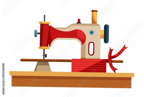 vintage sewing machine