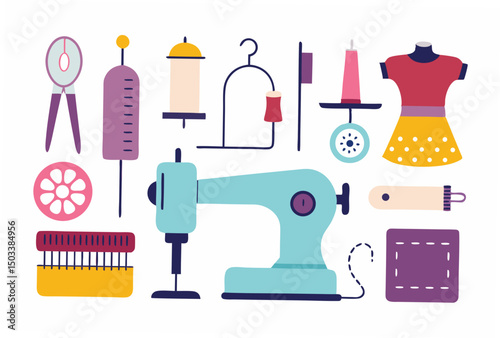 sewing machine and sewing accessories