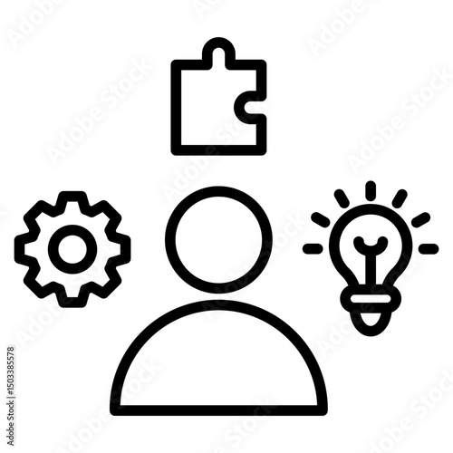 Abilities Outline Icon