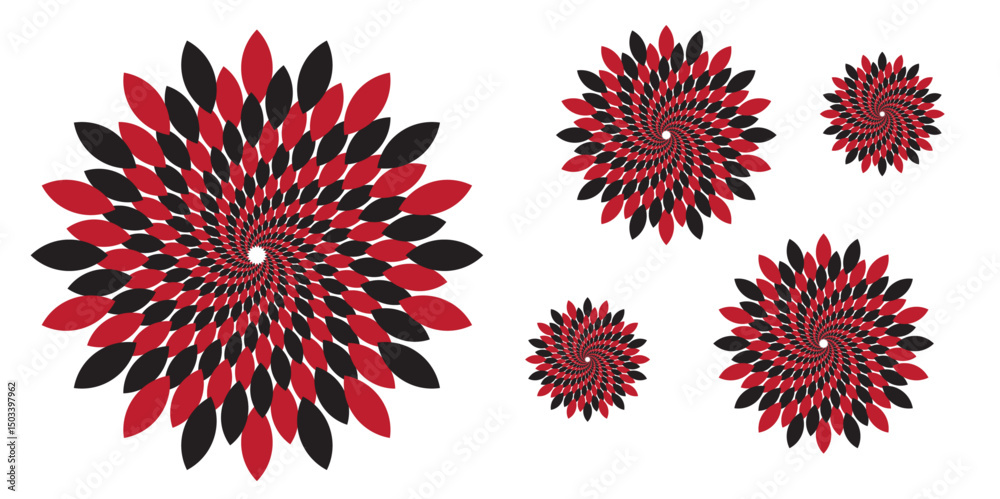 Traditional Mandala  ottoman clean and Flower of life pattern logo design inspiration with white background. creating a modern technology background. minimalist texture. Vector. Illustration.