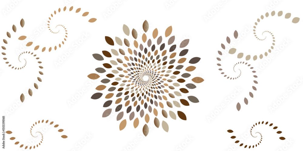 Traditional Mandala  ottoman clean and Flower of life pattern logo design inspiration with white background. creating a modern technology background. minimalist texture. Vector. Illustration.
