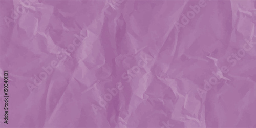 Crinkled purple paper texture background image