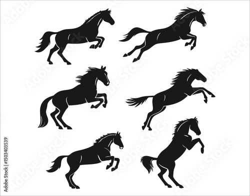 Horse SVG Silhouettes