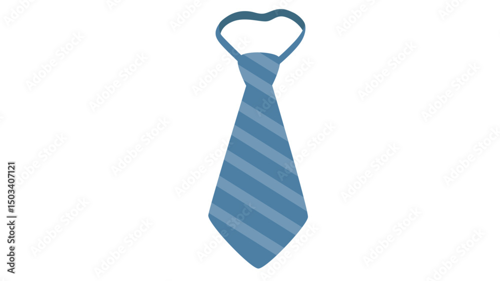 tie isolated on white