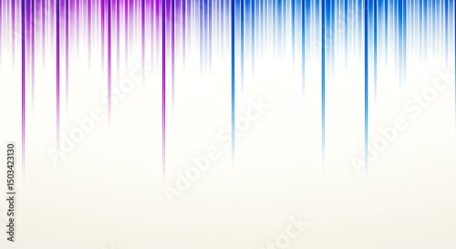 Abstract Medical Texture Background Vibrant Vertical Stripes in Purple and Blue