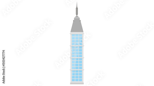 syringe isolated on white background